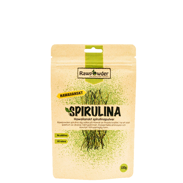 Hawaiianskt Spirulinapulver 100 g