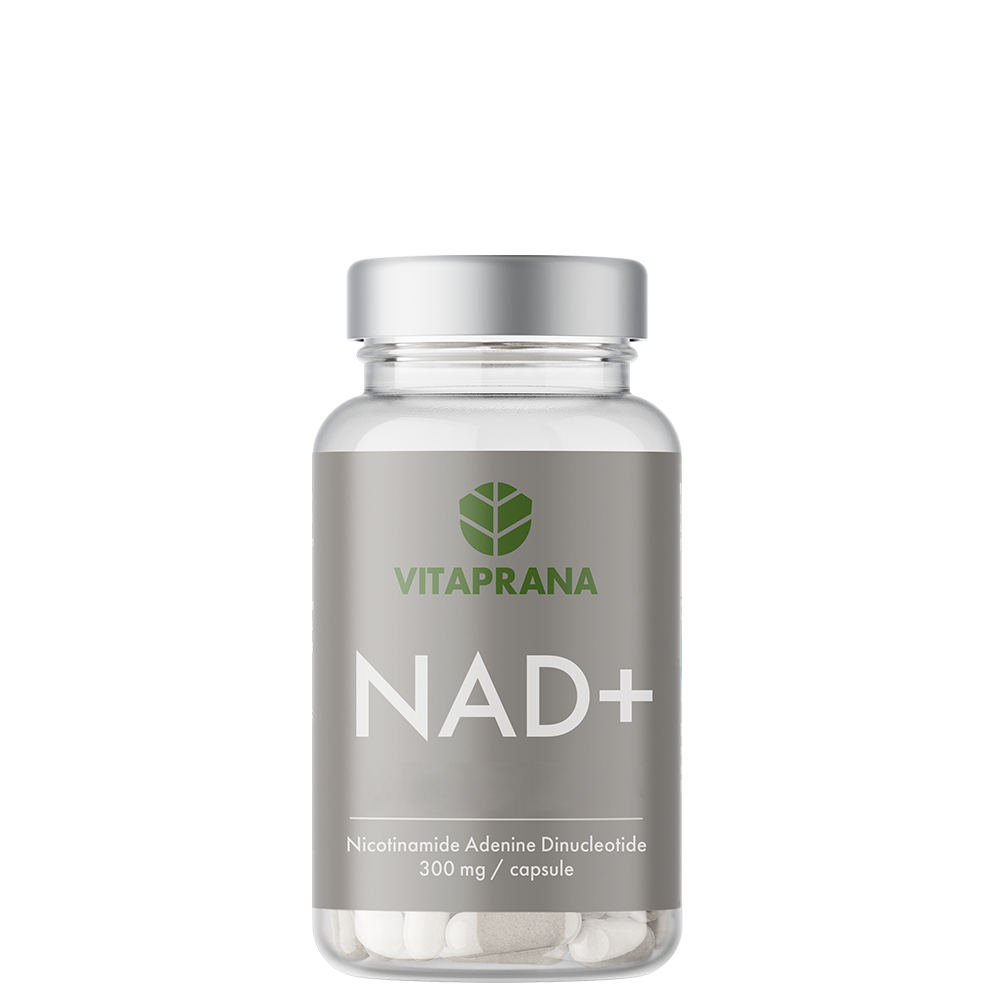 NAD+ 300 mg Högkoncentrerad 30 kapslar - Vitaprana