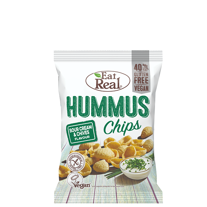 Bild av Hummus Chips Sour Cream & Chive, 135 g