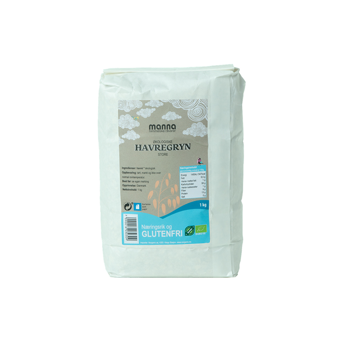 Havregryn Glutenfri 1 kg
