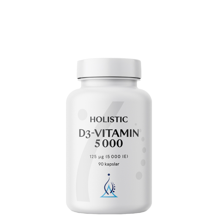 D3-vitamin 5000 IE 90 kapslar