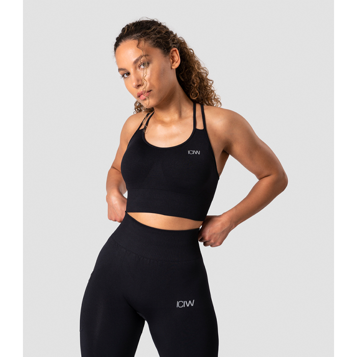 Define Seamless Sports Bra Svart