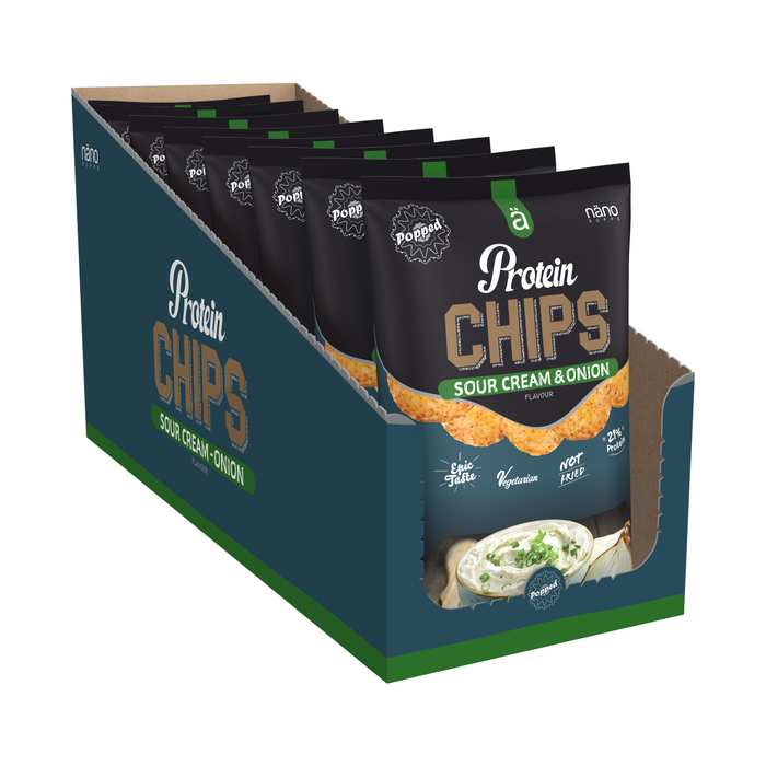 8 x Protein Chips Sour Cream Onion box