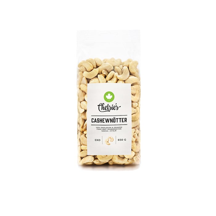 Cashewnötter 650g