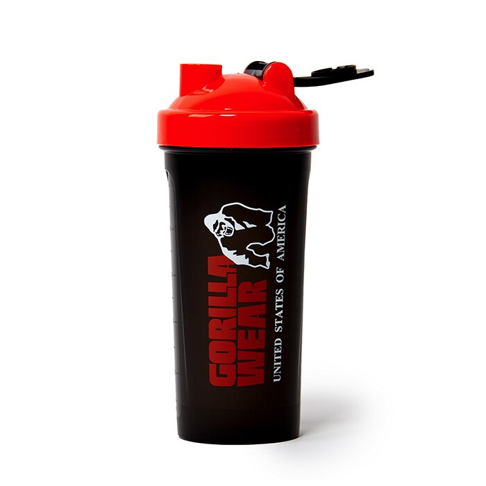 Shaker XXL Svart/R&ouml;d 1000 ml