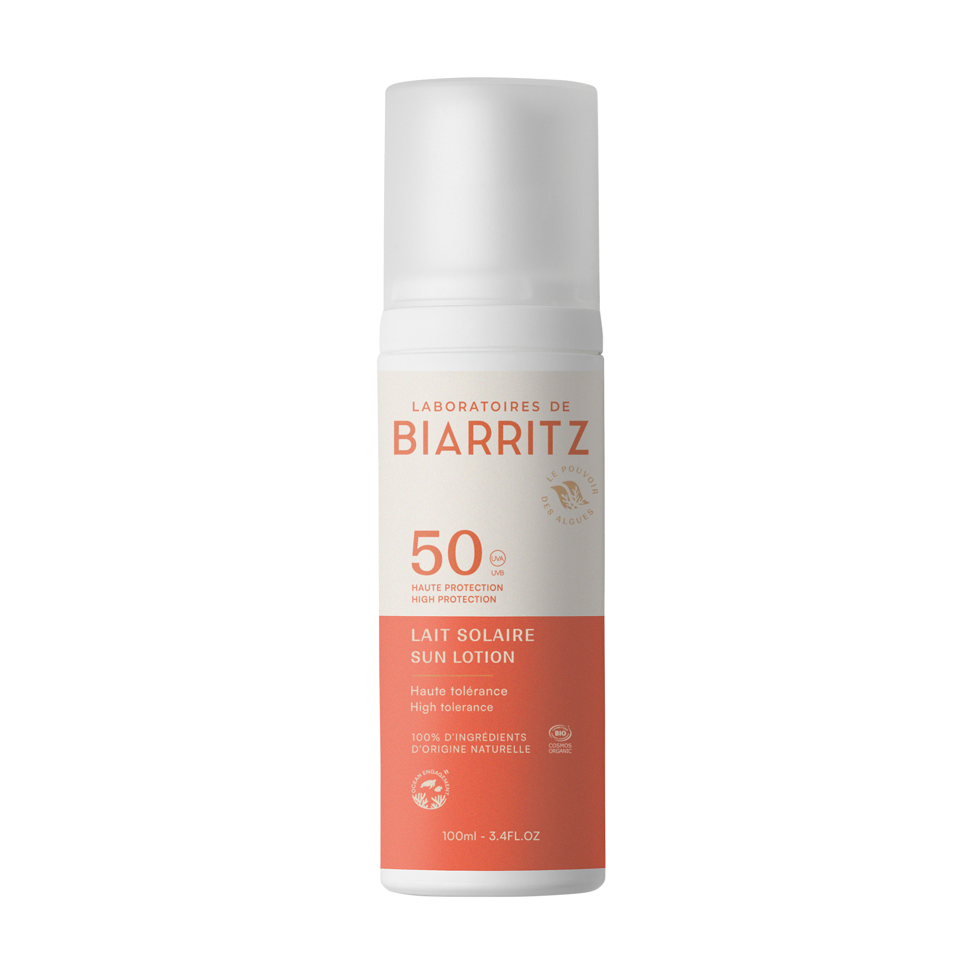 Naturligt Solskydd Kropp SPF50 100 ml