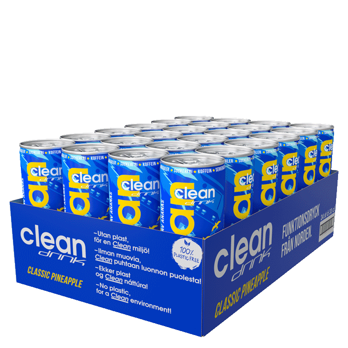 24 st Clean Drink Flak 330 ml
