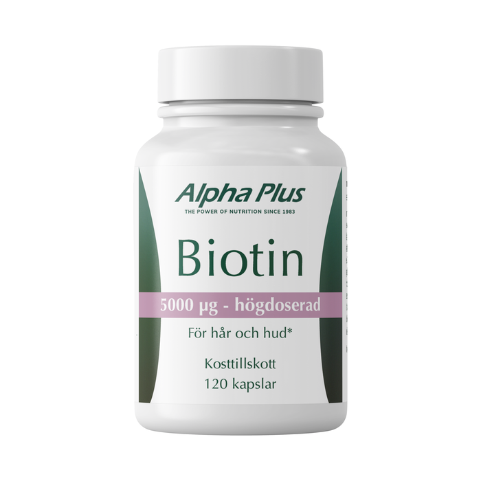 Biotin 120 kapslar
