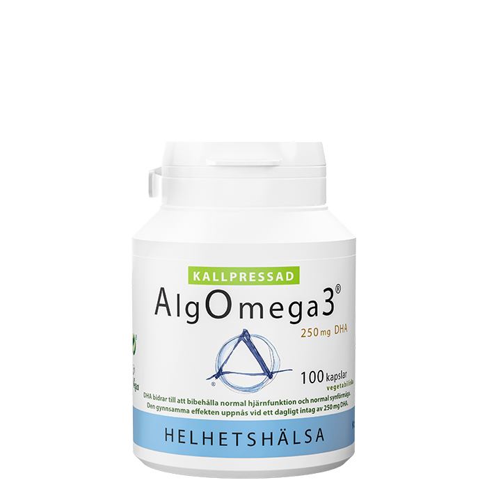 AlgOmega3®Kallpressad 100 kapslar