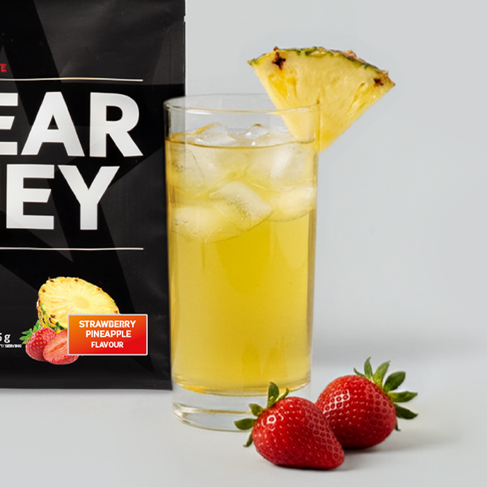 Clear Whey Vassleprotein 500 g strawberry_pineapple