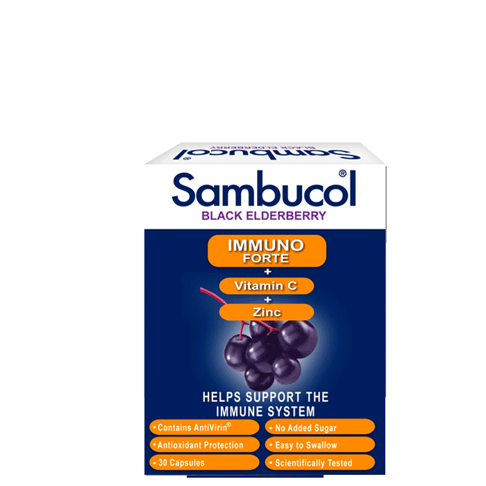 Sambucol Immuno Forte, 30 kapslar