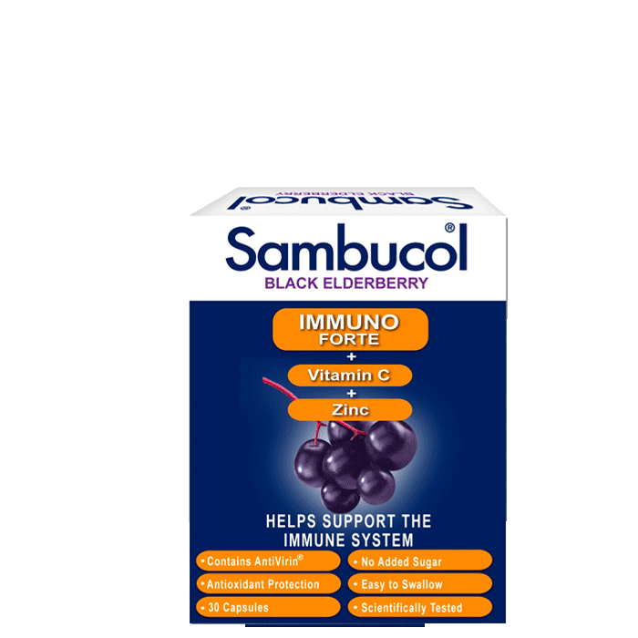 Bild av Sambucol Immuno Forte, 30 kapslar
