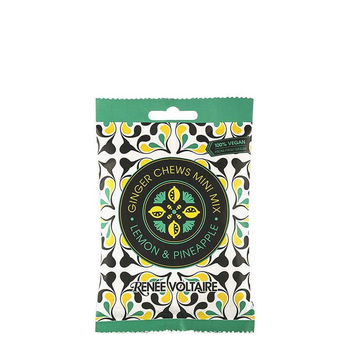 Ginger Chews Mini Mix Citron & Ananas 48 g