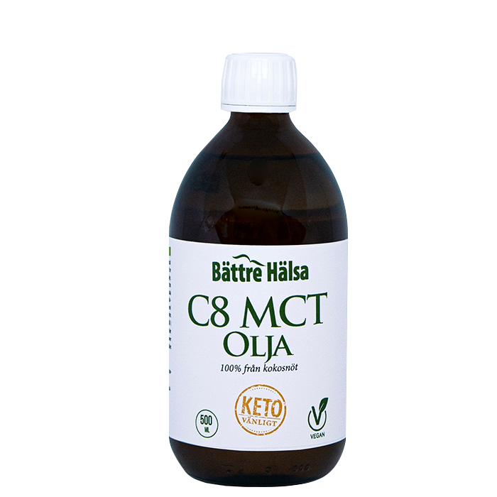 Bild av Bättre Hälsa C8 MCT Olja, 500 ml