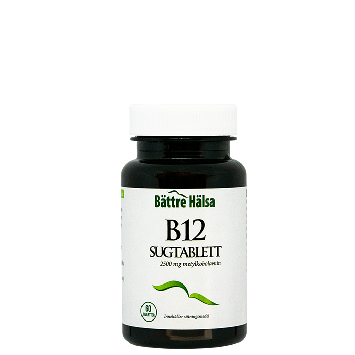 Bild av B12 Sugtablett, 60 tabletter