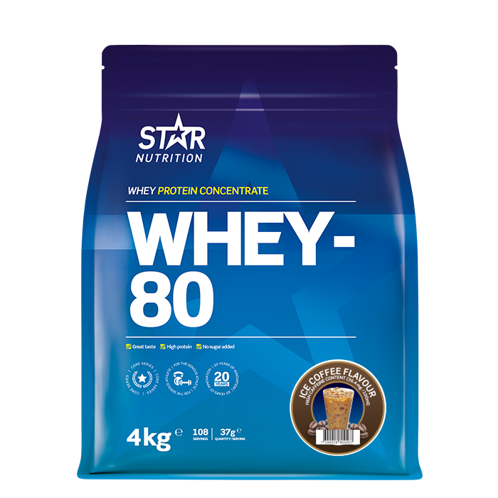 Whey-80 Vassleprotein 4 kg