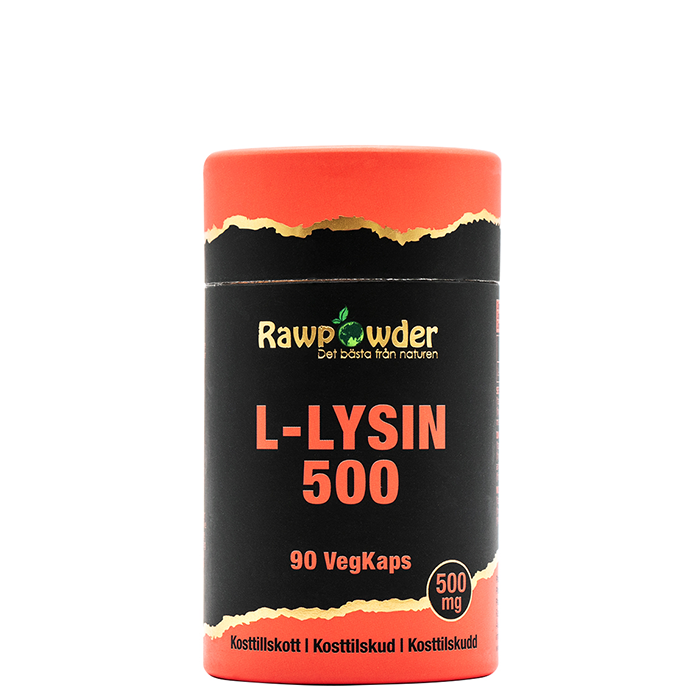 L-Lysin 500 mg 90 kapslar