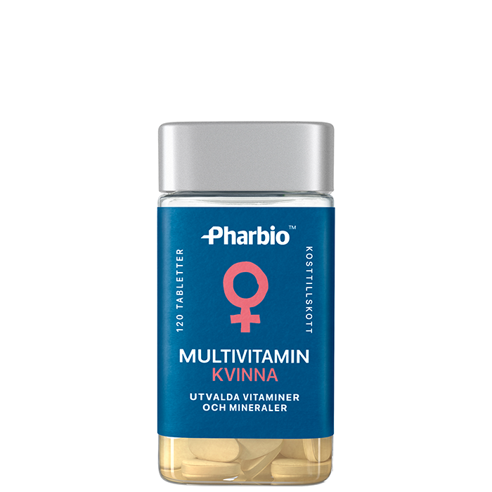 Multivitamin Kvinna 120 tabletter