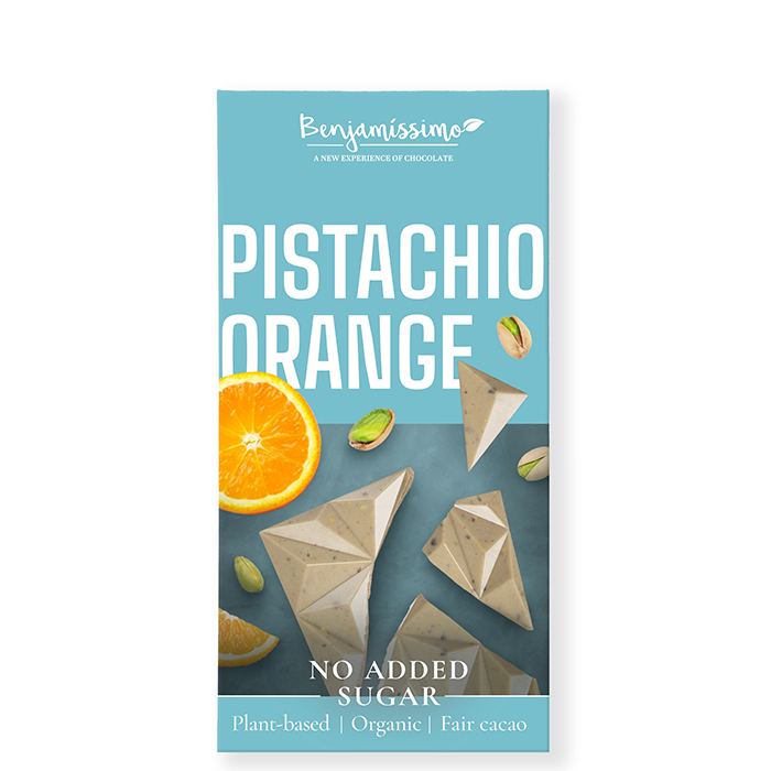 Choklad Vit Pistage Apelsin 60 g