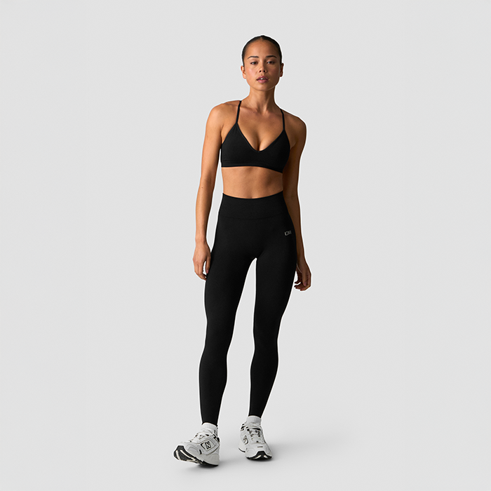 Smooth Seamless Sport-bh Svart