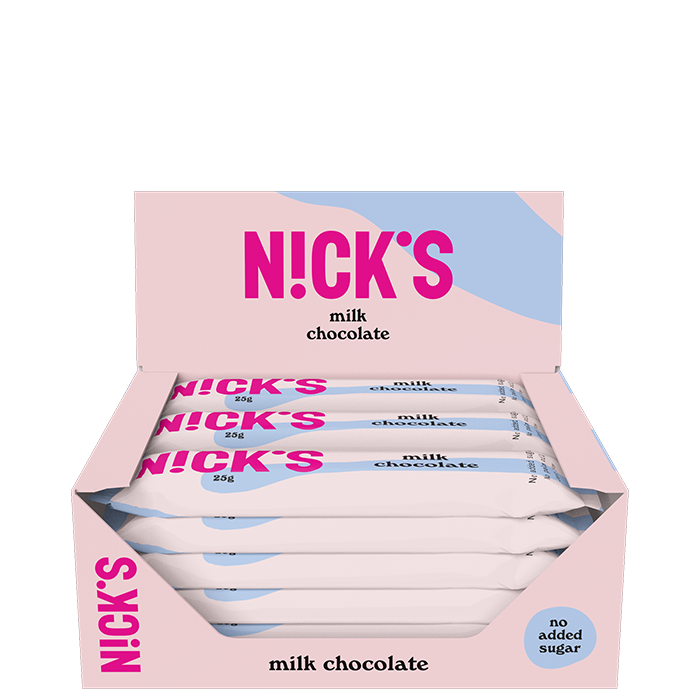 15 x NICKS Milk Chocolate 25 g