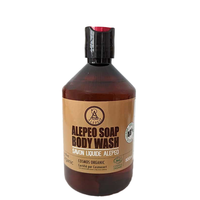 Alepeo Duschkräm 40%Lagerbärsolja 500 ml