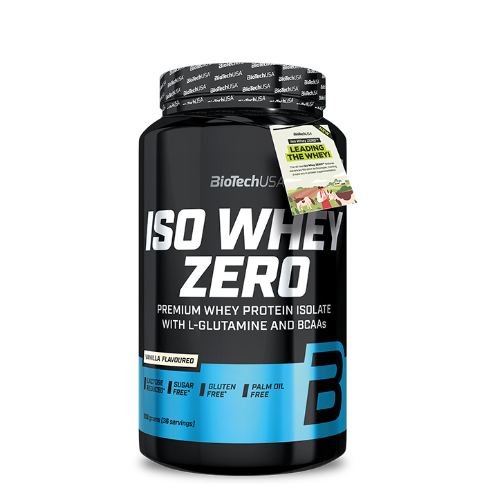 Iso Whey Zero Laktosreducerat Vassleproteinisolat 908 g