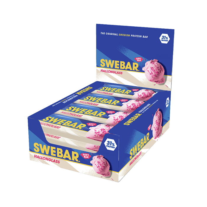 15 x Swebar 55 g Raspberry Icecream