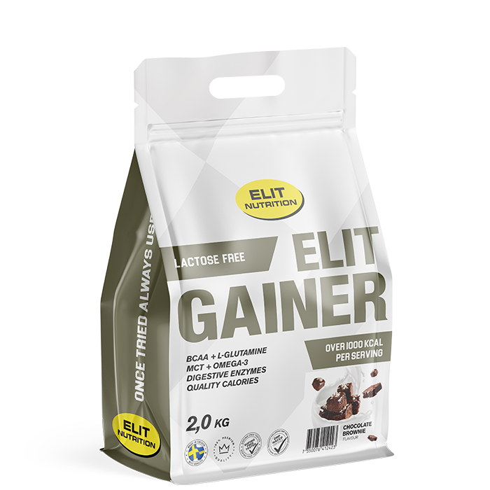 ELIT GAINER - Laktosfri, 2000 g