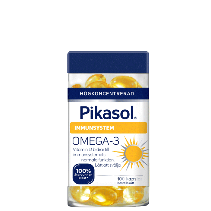 Bild av Pikasol Immunsystem, 100 kapslar