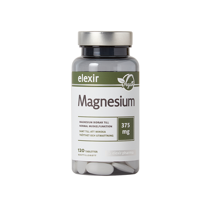 Magnesium 375 mg 120 tabletter