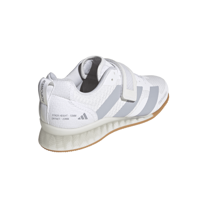 Adidas Adipower Weightlifting III Tyngdlyftningsskor Vit/Gr&aring;