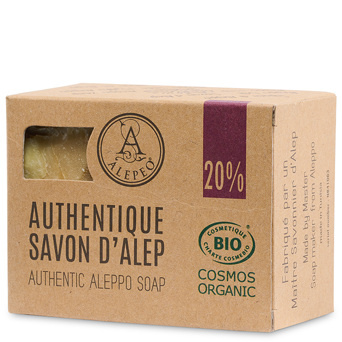 Aleppotvål 20%Lagerbärsolja 200 g