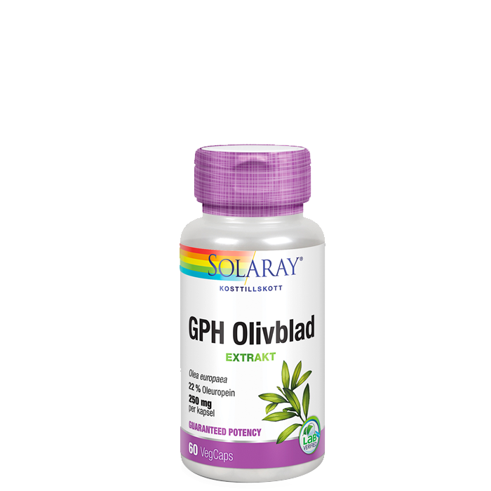 GPH Olivblad, 60 kapslar