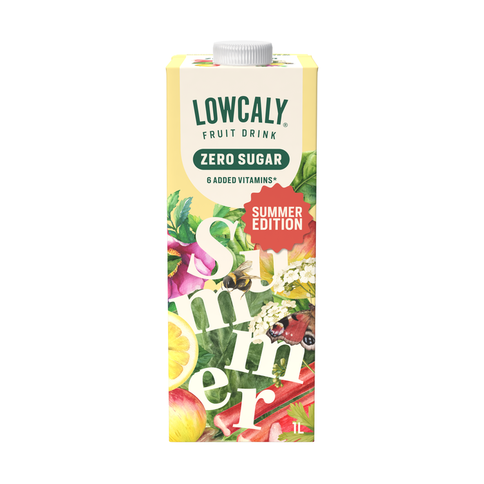 Lowcaly Fruktdryck 1000 ml