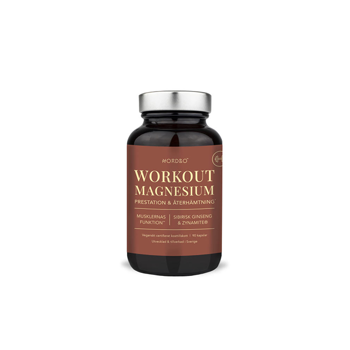 WorkOut Magnesium 90 kapslar