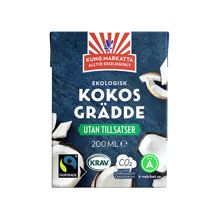 Ekologisk Kokosgrädde 200 ml