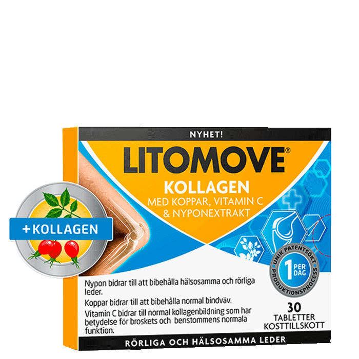 Bild av Litomove Kollagen, 30 tabletter