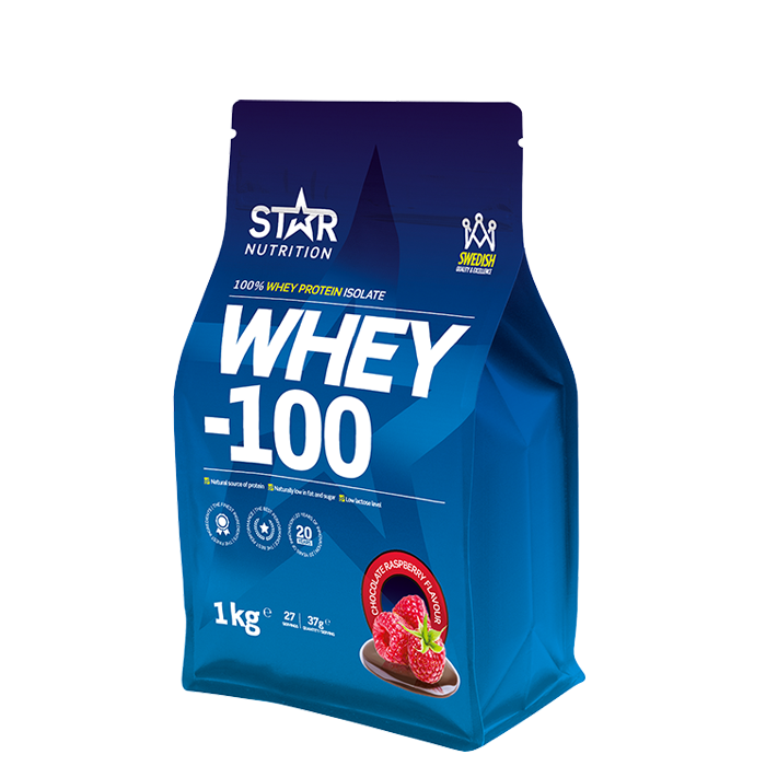 Whey-100 Vassleprotein 1 kg - Star Nutrition
