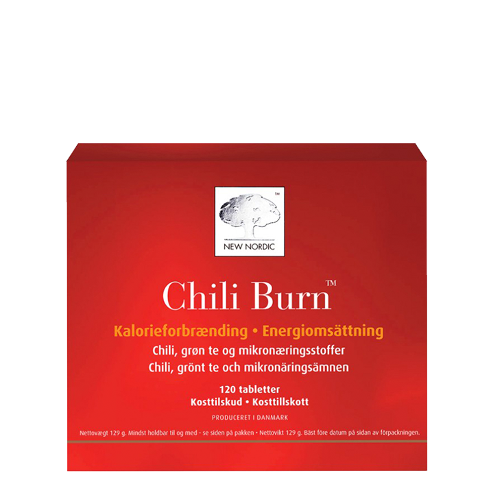 Chili Burn, 120 tabletter