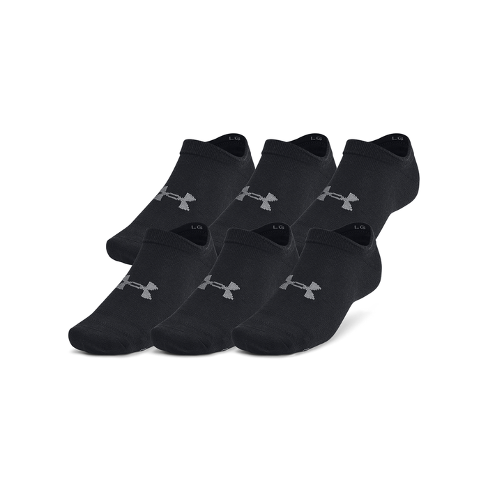 UA Essential No Show 6pk Black