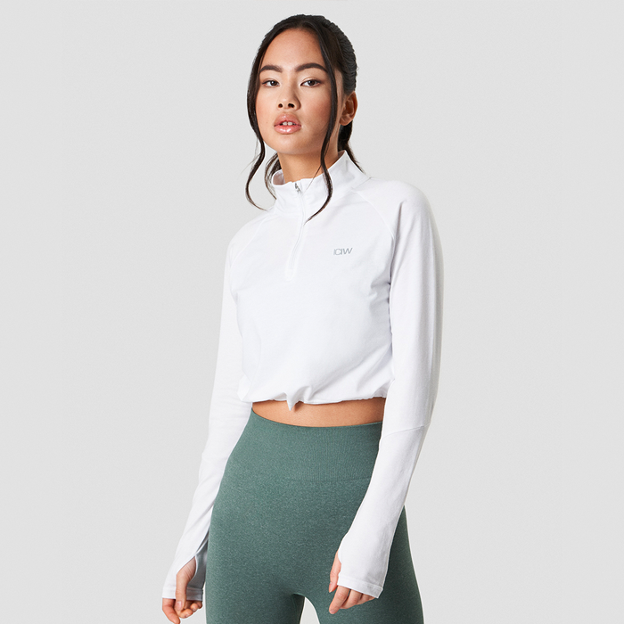 Bild av Define Cropped 1/4 Zip Adjustable, White