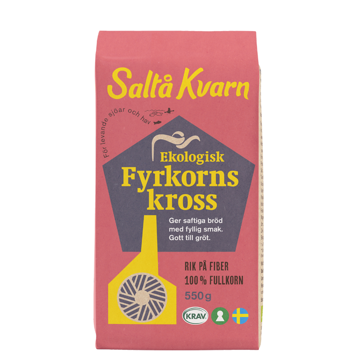 Fyrkornskross 550 g