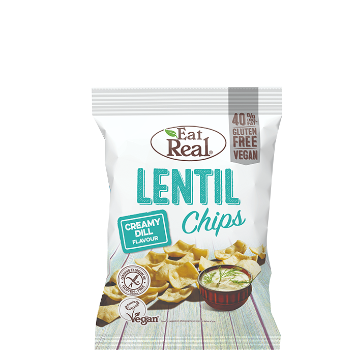 Bild av Lentil Chips Creamy Dill, 113 g