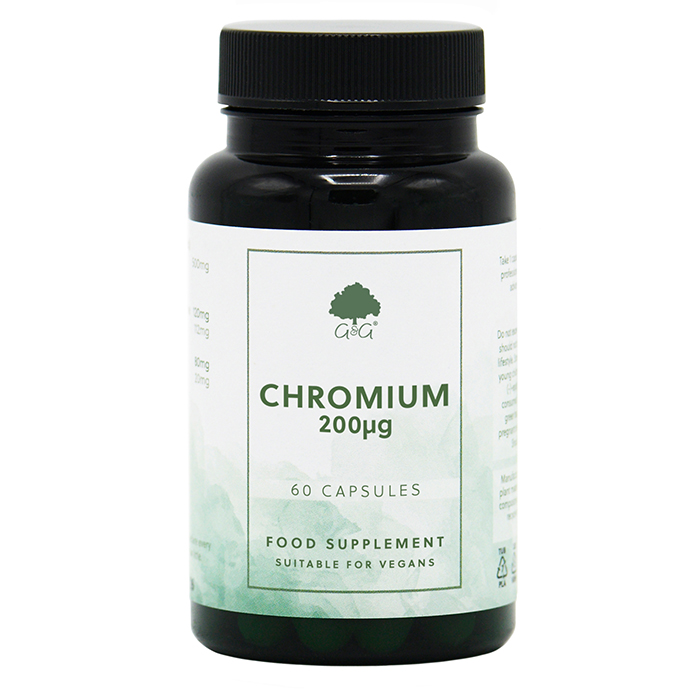 Krom 200MCG 60 kapslar