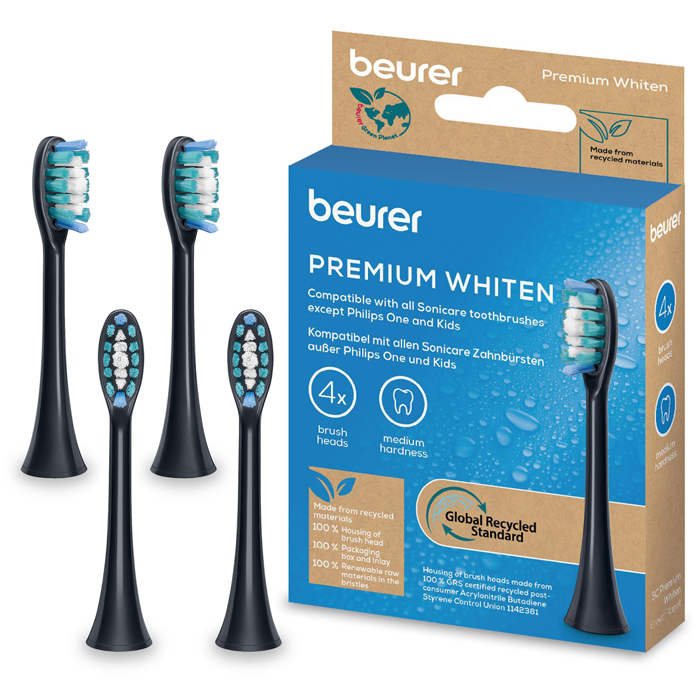 SC Premium Whiten Borsthuvuden 4-pack
