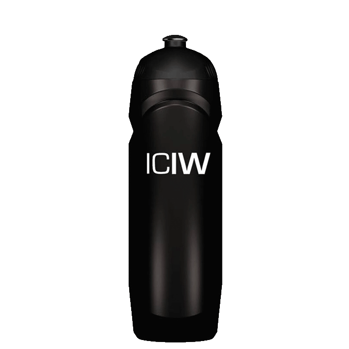 ICIW Waterbottle 750 ml, Black