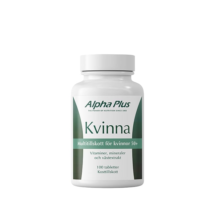 Vitaminer & mineraler Kvinna 100 tabletter