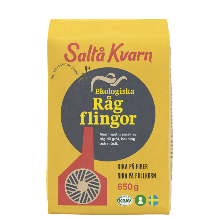 Rågflingor 650 g