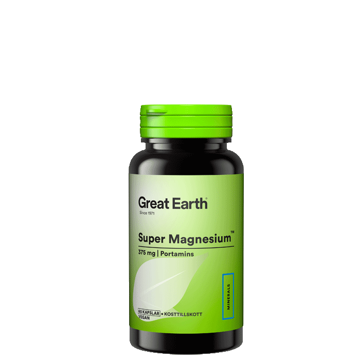 Bild av Super Magnesium 375 mg, 60 kapslar